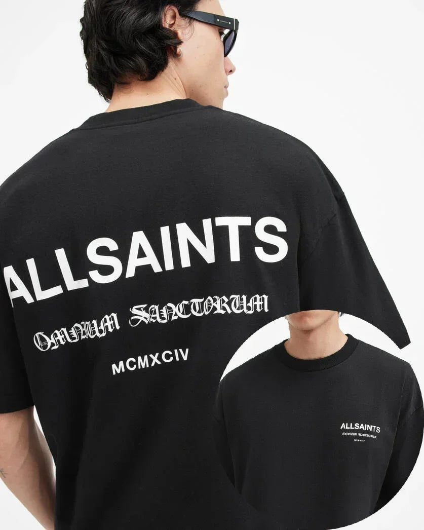 2025 Men Women Hot Sale Cotton Printed T-shirt Fashion Casual Letter Pattern Tops All Season Loose Harajuku Clothing