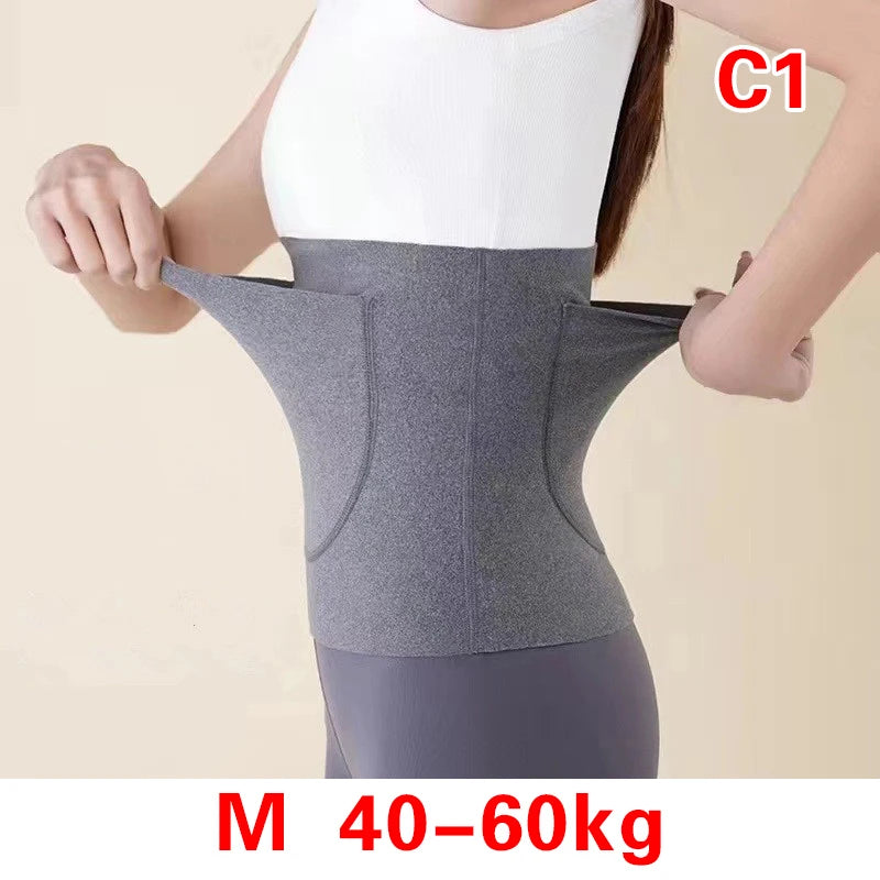 Self-Heating High Quality With Pockets Warm Waistband Elasticity Waist Support Belt Lower Back Lumbar Back Brace