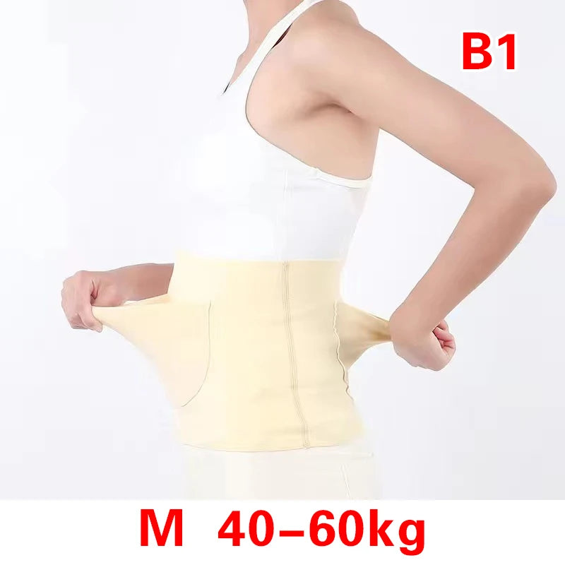 Self-Heating High Quality With Pockets Warm Waistband Elasticity Waist Support Belt Lower Back Lumbar Back Brace