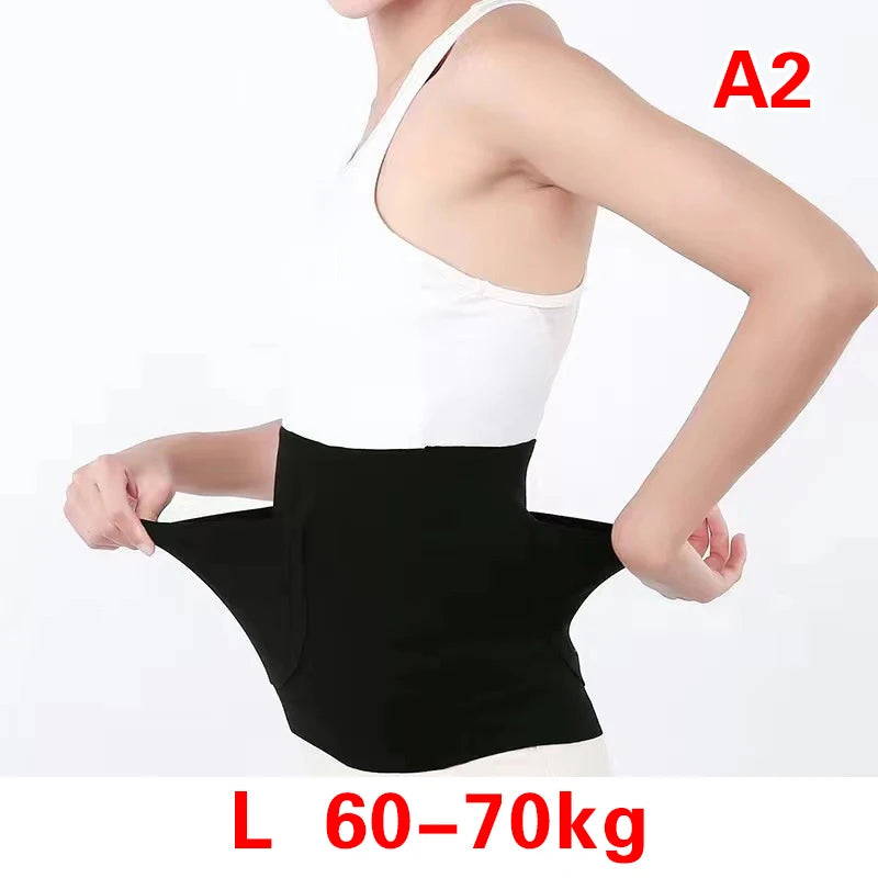 Self-Heating High Quality With Pockets Warm Waistband Elasticity Waist Support Belt Lower Back Lumbar Back Brace