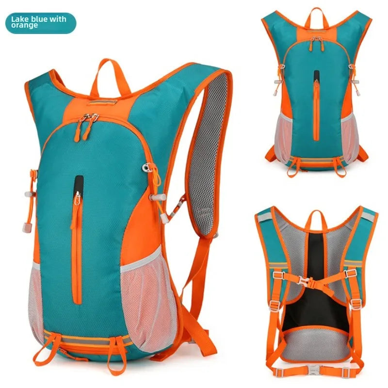 Outdoor cycling bag, wear-resistant and waterproof sports backpack, large capacity hiking and mountaineering backpack