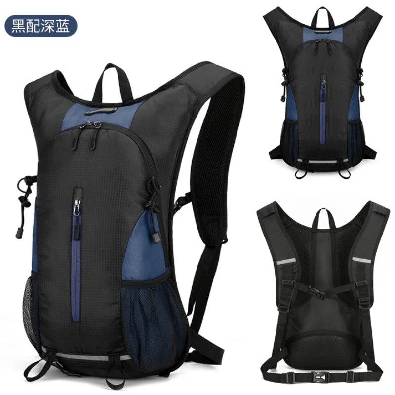 Outdoor cycling bag, wear-resistant and waterproof sports backpack, large capacity hiking and mountaineering backpack