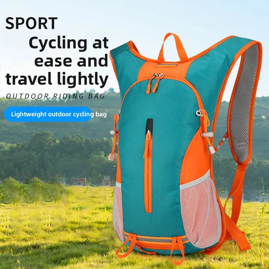 Outdoor cycling bag, wear-resistant and waterproof sports backpack, large capacity hiking and mountaineering backpack