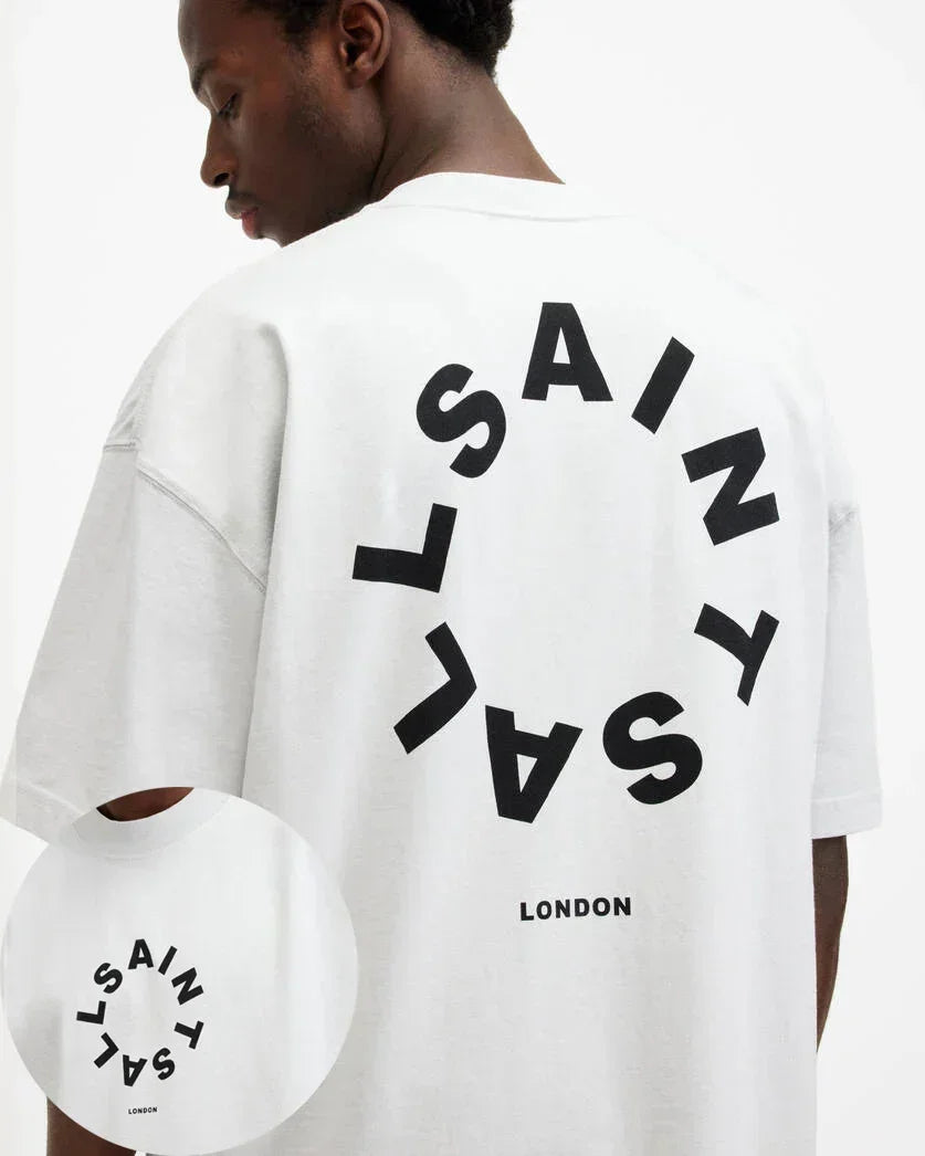 2025 Men Women Hot Sale Cotton Printed T-shirt Fashion Casual Letter Pattern Tops All Season Loose Harajuku Clothing