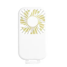 2025 Compact Foldable Fan - Handheld Ice Cooling Fan with Built-In Power Bank for Home, Office, and Dorm